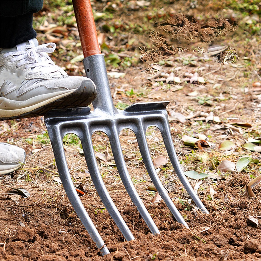 Spade Digging Fork - شوكة حفر قوية من الفولاذ عالي