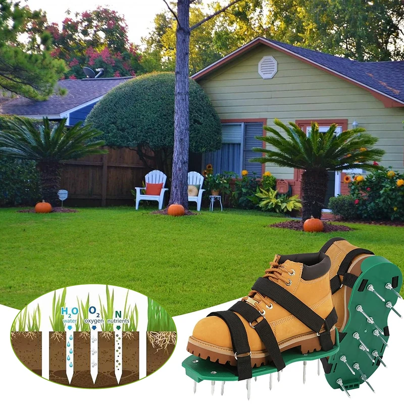 زوج واحد من أحذية تنفيخ العشب  - مراجعة Gardening Tools Revit وسعره