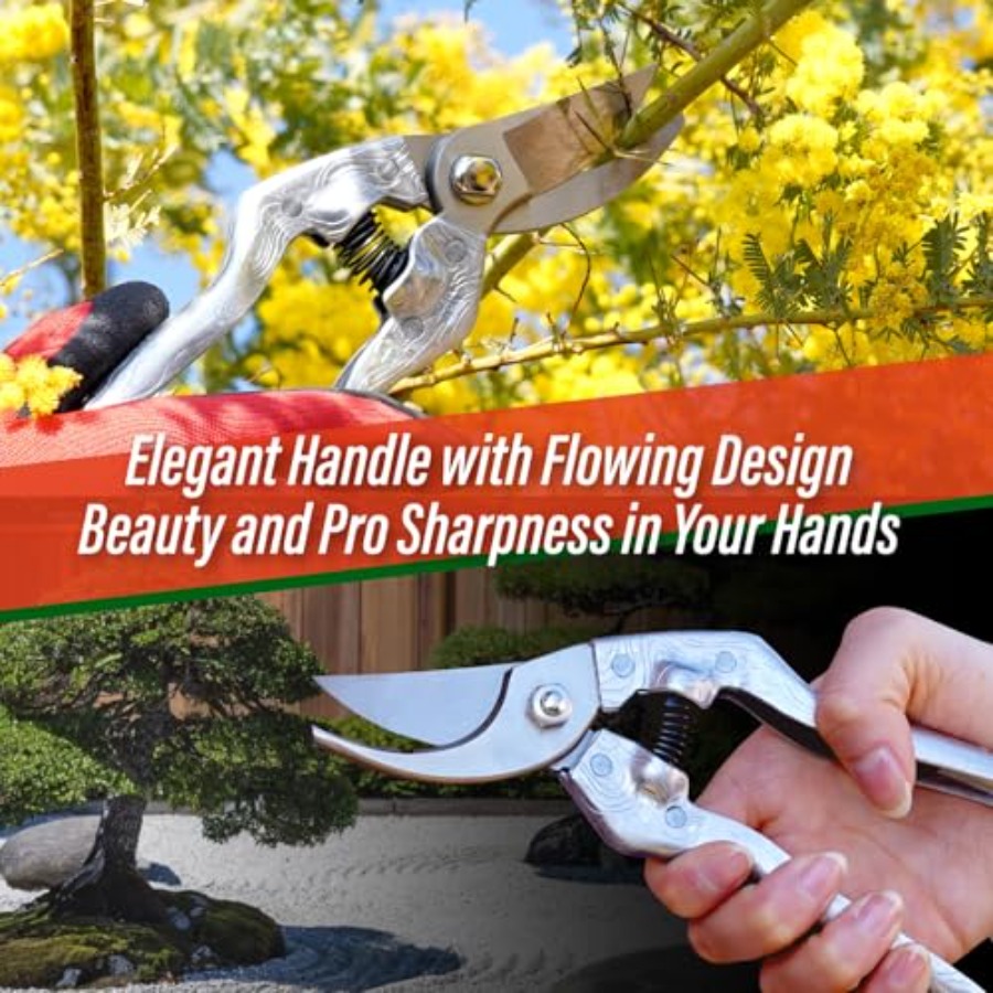 مقصات تقليم يدوية يابانية احتر - مراجعة Gardening Hand Tools Japanese وسعره